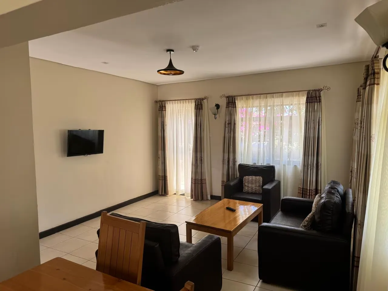 Lounge area inside a residential unit