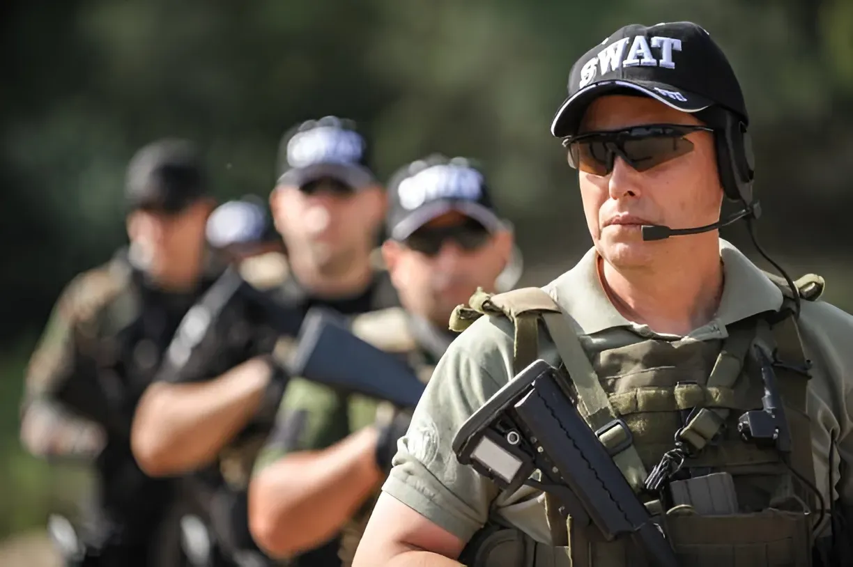 Close Quarter Battle training in action