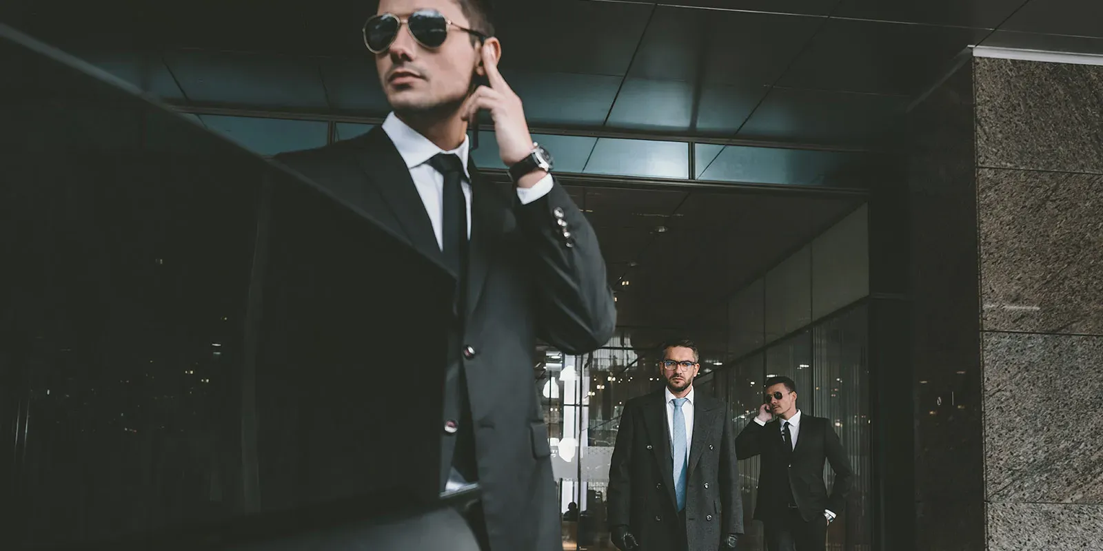 Hostile Environment Close Protection training in action